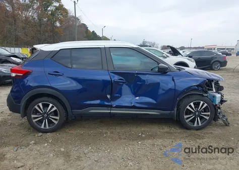 2019 Nissan Kicks Sr из США, поврежденный, VIN 3N1CP5CU7KL527613